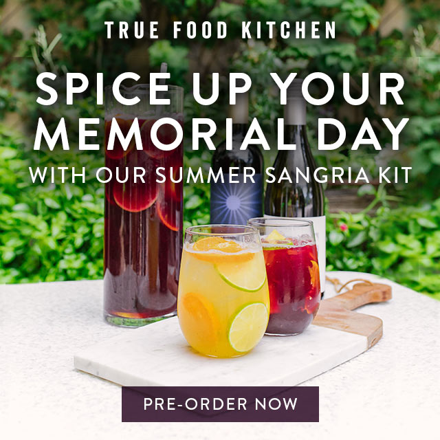 Menu True Food Kitchen Naples   MemorialDaySangria PopUp 